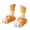 Orange, variant on Toddler Sandals Cute Cat Paw Breathable Summer Clog Sandals Lightweight Outdoor Slippers for Girls Orange 5.5-6 Years