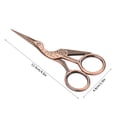thumbnail image 2 of LAFGUR Eyebrows Scissors,Scissors,Vintage Stainless Steel Scissors Eyebrows Hair Trim Beauty Makeup Tool, 2 of 8