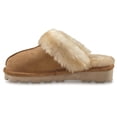 thumbnail image 4 of Guide Gear Women's Double-face Shearling Scuff Slippers Wicker 10B     (Medium), 4 of 8