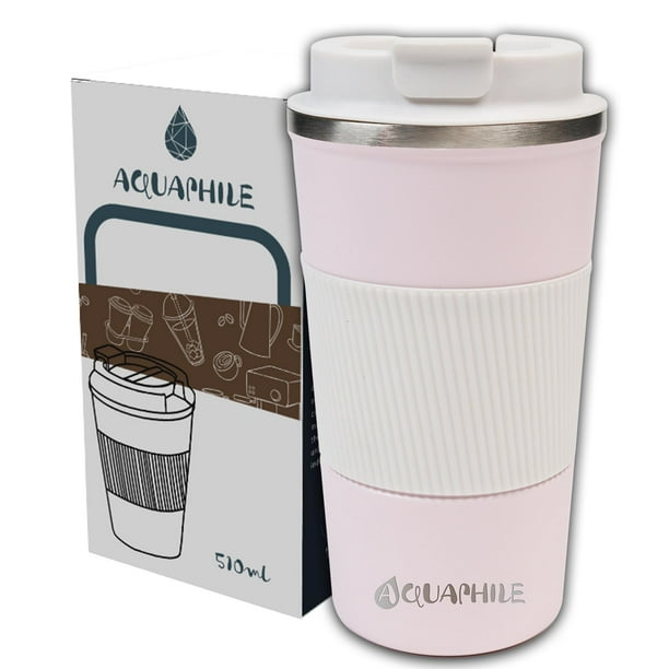 Aquaphile Travel Coffee Cup Leak proof Insulated Reusable Travel Coffee