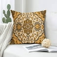 thumbnail image 2 of Vintage Bohemian Style Mustard Yellow Pillow Covers Set of 2 for Couch (20X20 Inch), 2 of 7
