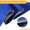 thumbnail image 6 of Unique Bargains 150x Suede Headliner Fabric 12"x57" Foam Back for Car Interior Roof Repair Blue 24" L × 57" W, 6 of 8