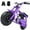 Purple, variant on Aoemoe MB001 Gas Powered Mini Dirt Bike 99CC for Teens and Adults, 25MPH Off Road Motorcycle, Weight Support Up to 200 LBS - Black
