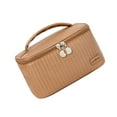 thumbnail image 4 of Bolsa de maquillaje de PU BuyWeek bolsa de maquillaje con tapa abierta portátil, 4 of 12