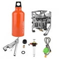thumbnail image 3 of YLSHRF Réchaud à Huile, Fourneau en Acier Inoxydable pour Randonnée, Réchaud à Pétrole, 4500W 530ML Réchaud de Randonnée, pour Jardin Extérieur, 3 of 8