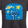 thumbnail image 3 of Pete The Cat - Imagination Space Dream - Women's Short Sleeve Graphic T-Shirt, 3 of 6