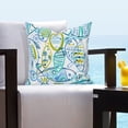 thumbnail image 2 of SIScovers  Indoor/Outdoor Tropical Square Throw Pillow Catch and Release 20"x 20" Small, 2 of 5