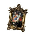 thumbnail image 4 of Marco de fotos vintage, marco de fotos ornamentado, marco de fotos antiguo decorativo, marco de fotos retro para bodas, sala de estar, 4 of 9