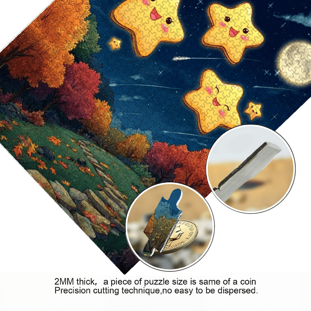 A 1000pcs Adult Puzzle Featuring Character and Landscape Themes, High Difficulty Level, Suitable for Adults, Family Entertainment.29.4*19.6 in