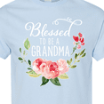 thumbnail image 4 of Inktastic Blessed to Be a Grandma with Flowers T-Shirt, 4 of 5