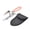 B, variant on Folding Camping Shovel, Mini Lightweight Garden Shovel, Stainless Steel Hiking Trowel Entrenching Tool, Digging Shovel with Carrying Pouch, for Planting, Transplanting, Weeding, Digging Soil