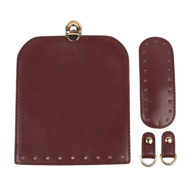 Accesorio hechos , funda para cojín, de ganchillo tejido para , s tejidos, monedero para mujer 3 piezas rojo Salvador Fabricación de bolsos de mujer DIY