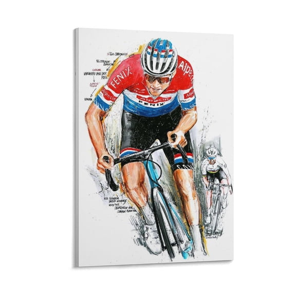 Mathieu Van Der Poel 1 Posters Art Print Wall Photo Paint Poster Hanging Picture Family Bedroom Decor Gift 08x12inch(20x30cm)