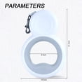 thumbnail image 2 of Heavy Duty Durable Lightweight Dog Leash, 10 Ft Hands Free Retractable with Ergonomic Handle, Reflective for Nighttime Visibility, Anti-Slip One-Handed Brake Lock, 2 of 6