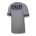thumbnail image 3 of Men's Colosseum Gray Howard Bison Free Spirited Baseball Jersey, 3 of 3