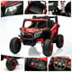 thumbnail image 5 of Historyli Auto de 12 V para montar,camioneta UTV con control remoto para padres,vehículo eléctrico con suspensión de 4 resortes,neumáticos de EVA,cinturón de seguridad,puertas dobles,Bluetooth,música,, 5 of 7