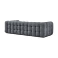 thumbnail image 4 of Marsi Luxry Modern Chesterfield Gray French Boucle Fabric Couch, 4 of 6