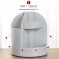 thumbnail image 5 of Soporte creativo de 360 grados con rotación para bolígrafo, caja de almacenamiento de tazas circulares de lápices, papelería de escritorio, Organi Feliz Sencillez, 5 of 5