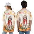 thumbnail image 5 of Happy Thanksgiving Afghan Hound with Turkey Pumpkins Autumn Vibes All Over Print 3D Baseball Shirt Dog Lover Softball Sport - 12018, 5 of 6