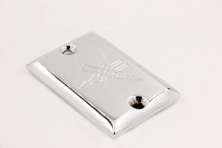 chrome Billet brake Fluid Reservoir Cap for Yamahah Virago 535 700 750 1000 1100
