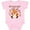 AD-Pink, variant on Inktastic My Great Aunt Loves Me Cute Baby Fox Boys or Girls Baby Bodysuit