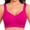Purple, variant on Seamless Wireless Bra for Women V Neck Soft Stretchy Full Coverage Pullover Bralette No Underwire Wide Straps Comfortable Everyday Wear Breathable Lightweight Beige L