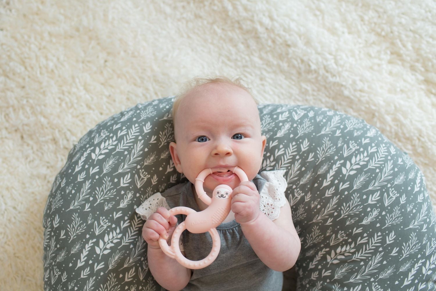 Dr. Brown's Flexees Sloth Teether Pink