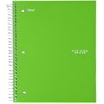 thumbnail image 1 of Five Star Wirebound Notebook, 3-Subject, 150 Wide-Ru Sheets, 10.5 x 8 Inch Sheet Size, Lime (72116), 1 of 5