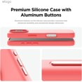 thumbnail image 3 of Magnetic Silicone Case Compatible with iPhone 16 Pro Max Case 6.9 Inch Compatible with All MagSafe Accessories - Built-in Magnets, Soft Grip Silicone, Shockproof [Stone], 3 of 5
