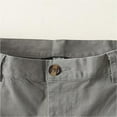 thumbnail image 6 of LYMAYTER Men's Casual Shorts Elastic Close-Fitting 4-Inch Button shorts Outdoor Comfort shorts S-3XL, 6 of 10