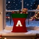 thumbnail image 5 of Bolsa de Almacenamiento Del Árbol de Navidad Bolsa de Regalo de Navidad de 26 Cartas 12.2x14.96In Rojo Poliéster con Cordón Bolsas de Regalo de Navidad, 5 of 6