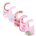 thumbnail image 3 of Baby Burp Cloths 5Pcs Cute Cartoon Design Water-Absorbent Bibs Great For Newborn Mealtime, 3 of 3
