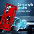 thumbnail image 5 of S23+ Case: for Samsung Galaxy S23 Plus Case for S23 Plus,Heavy Duty Drop Protection,Military Protective Tough Durable Phone Cover,S23 Plus Case Red, 5 of 11