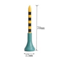 thumbnail image 5 of Tees de golf de goma de PVC, duradero estable, reutilizable, irrompible, portátil, pelota de cm x 17 cm Cola tees de golf, 5 of 5