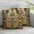 thumbnail image 3 of COMIO Designer Lumbar Throw Pillow Covers,Orange Rustic with Pineapples Pattern Pillows Cover,Decorative Rectangle Pillowcases Cushion for Bed Living Room Outdoor Car, 3 of 5