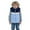 Light Blue*, variant on RUTAYY Children Boys Girls Puffer Vest Sleeveless Winter Warm Fuzzy Hooded Vest Warm Padded Jackets Outerwear Elegant Chic Coat