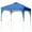 Blue, variant on Gymax 6.6x6.6 FT Pop up Canopy Tent Shelter Height Adjustable w/ Roller Bag White