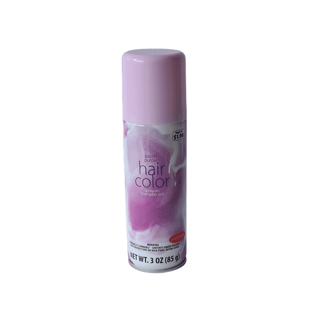 Goodmark Halloween Temporary Hair Color Spray in Pastel Purple, Net Wt
