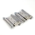 thumbnail image 3 of Double Action Spring Hinge, 2PCS Swing Door Hinges 3" Stainless Steel Self Closing Hinge, Silver, 3 of 8