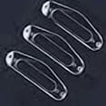 thumbnail image 3 of 3x Guitar Pickup Mounting Ring Plate for Tele Neck Pickup, Clear Transparent (H04), 3 of 4