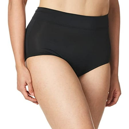 

Warner s Women s No Pinching No Problems Dig-Free Comfort Waist Microfiber Brief 5738 Rich Black 7