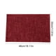 thumbnail image 3 of CaiYueKe Double Sided Heat Insulating Placemat Non Slip Washable Kitchen Dining Table Protector Mat for Home Decor Western Style Wipeable Faux Leather Decorative, 3 of 7