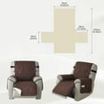 thumbnail image 2 of LLDYYDS Waterproof Recliner Cover Recliner Chair Cover Nonslip Covers for Recliner Chair Slipcover with Pocket Elastic Straps Reclining Slipcovers, 2 of 8