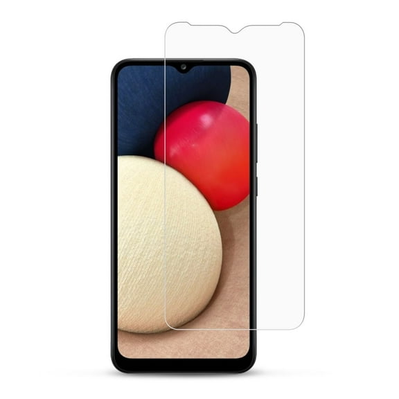 Bemz Shield for Samsung Galaxy A02s (Tempered Glass Screen Protector) with Touch Tool - Clear