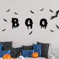 thumbnail image 3 of Halloween Bat Wall Stickers PET Large Decorative Indoor for Windows Garage Festival Theme, 3 of 5