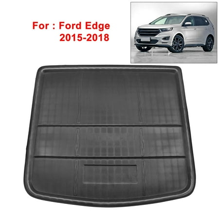 Rear Trunk Liner Cargo Mat Floor Tray for Ford Edge 2015-2018