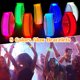 thumbnail image 4 of Pulseras intermitentes Naiovety 8 piezas brillan en la oscuridad 8 colores vibrantes, 4 of 6