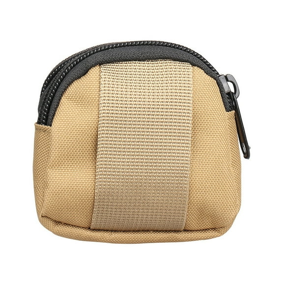 Raindrops 1Pcs Khaki Rectangular Waist Pouches for Mountain Climbing and Travel Men and Women