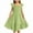 Z64Light Green, variant on KONDYS Summer Girls Solid Color Dress With Bow Knot Sweet Sleeveless For Kids Cozy Beautiful Girls Dress