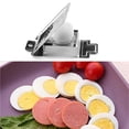 thumbnail image 3 of Toystoory Cortador de huevos de acero inoxidable, rebanador de frutas multifuncional, suministros de cocina para huevos, huevos salados, y plátanos Cocina y Comedor Toystoory HA015373-00, 3 of 5